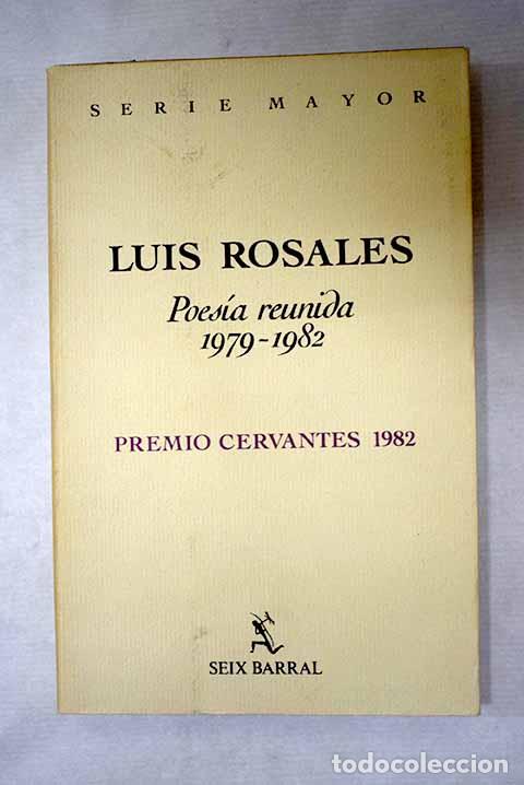 books: Poes&iacute;a reunida, 1979-1982.- Rosales, Luis