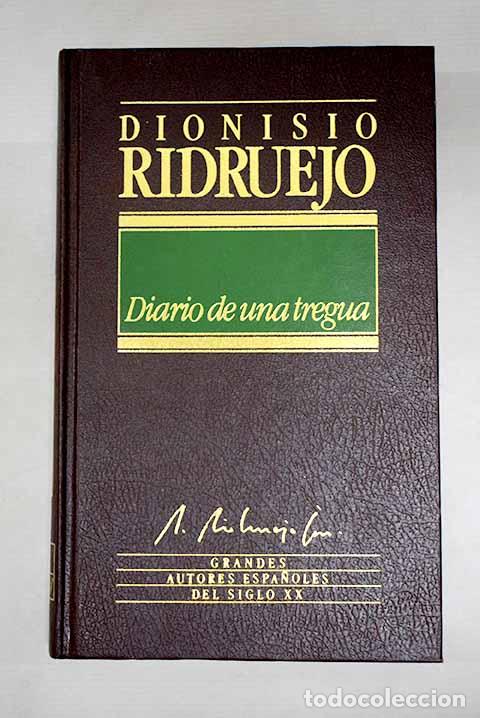 Libros: Diario de una tregua.- Ridruejo, Dionisio