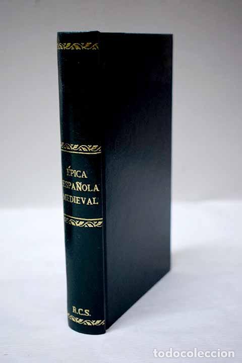 Libros: &Eacute;pica espa&ntilde;ola medieval