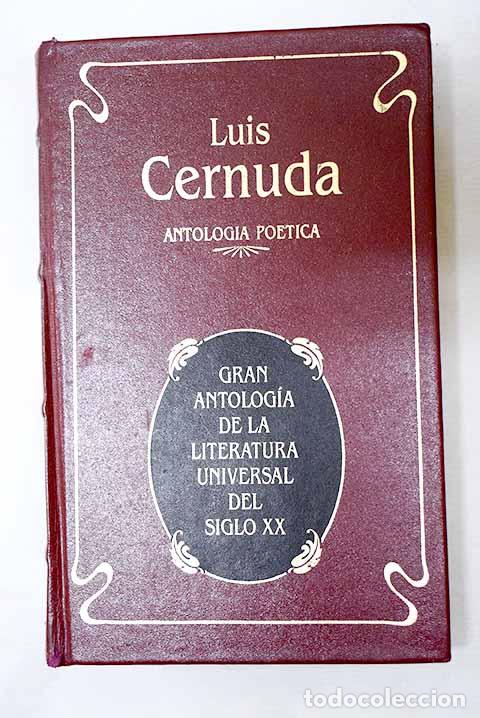 Libros: Antolog&iacute;a po&eacute;tica: Cernuda, Luis.- Cernuda, Luis