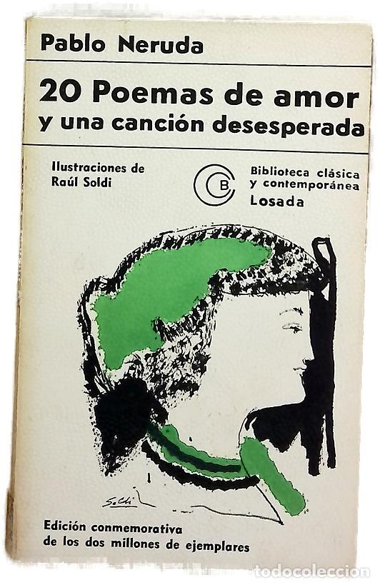 Libros: 20 poemas de amor y una canci&oacute;n desesperada
