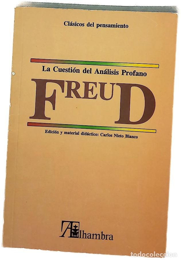 Libros: La cuesti&oacute;n del an&aacute;lisis profano (cap&iacute;tulos I-V)
