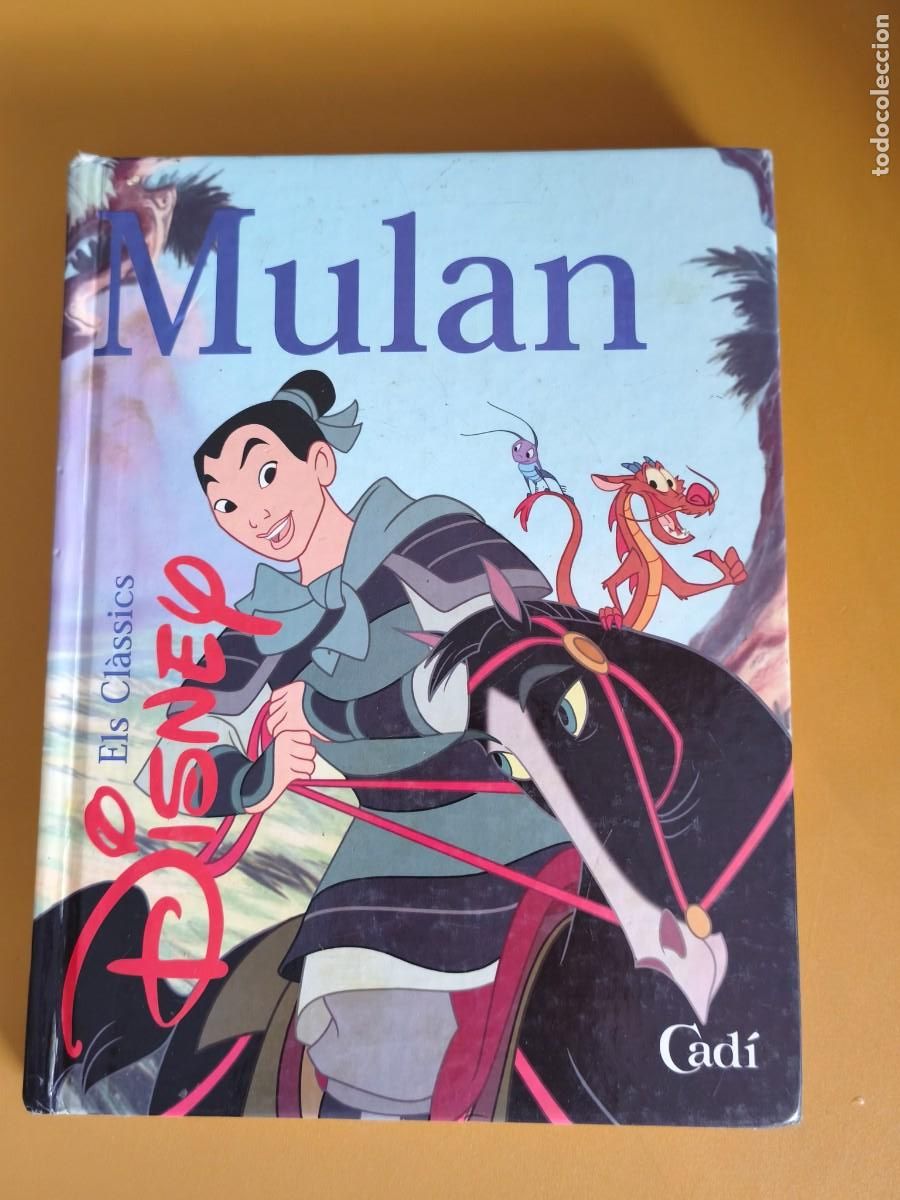 books: mulan, els classics disney