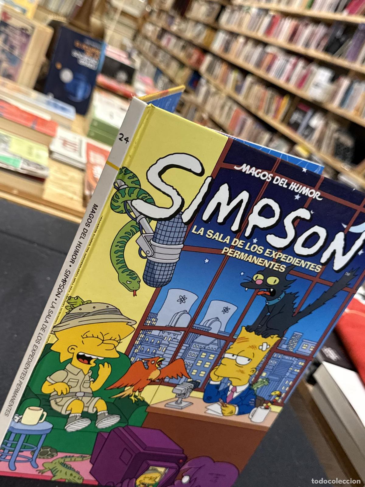 Libros: LOS SIMPSONS. LA SALA DE LOS EXPEDIENTES PERMANENTES - VV.AA - Foto 3