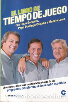 Libros: El libro de tiempo de juego - Cadena COPE