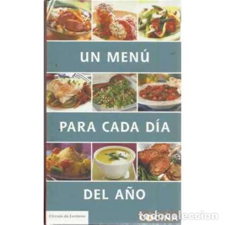 Libros: Un men&uacute; para cada d&iacute;a del a&ntilde;o - VV.AA