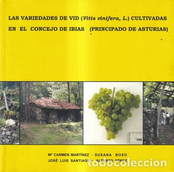 books: Las variedades de vid (Vitis vinifera, L.) cultivadas en el Concejo de Ibias (Principado de Asturias