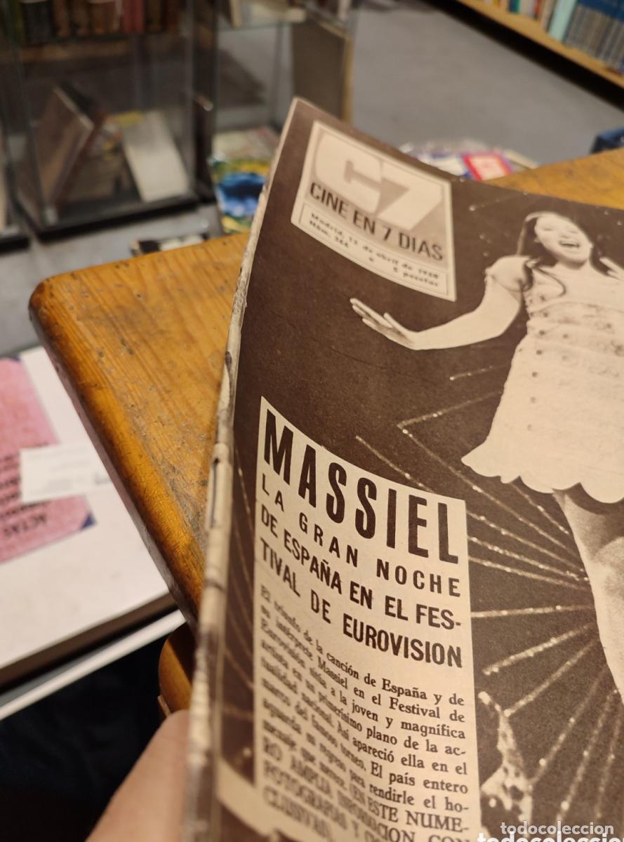 Libros: CINE EN 7 DIAS. 366. 1969. MASSIEL - - Foto 4