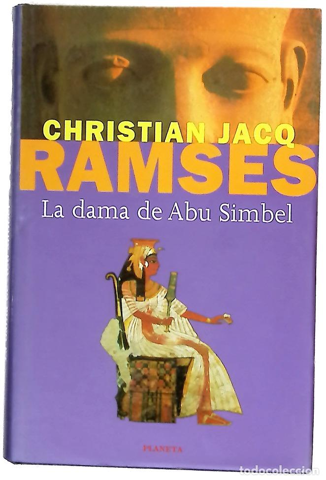 books: La dama de Abu Simbel - Jacq, Christian