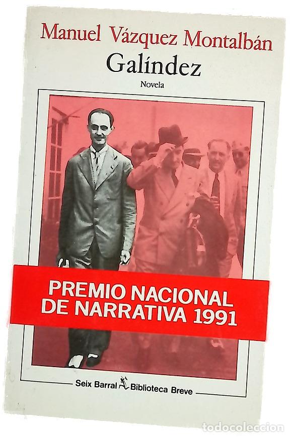 Libros: Gal&iacute;ndez - V&aacute;zquez Montalb&aacute;n, Manuel