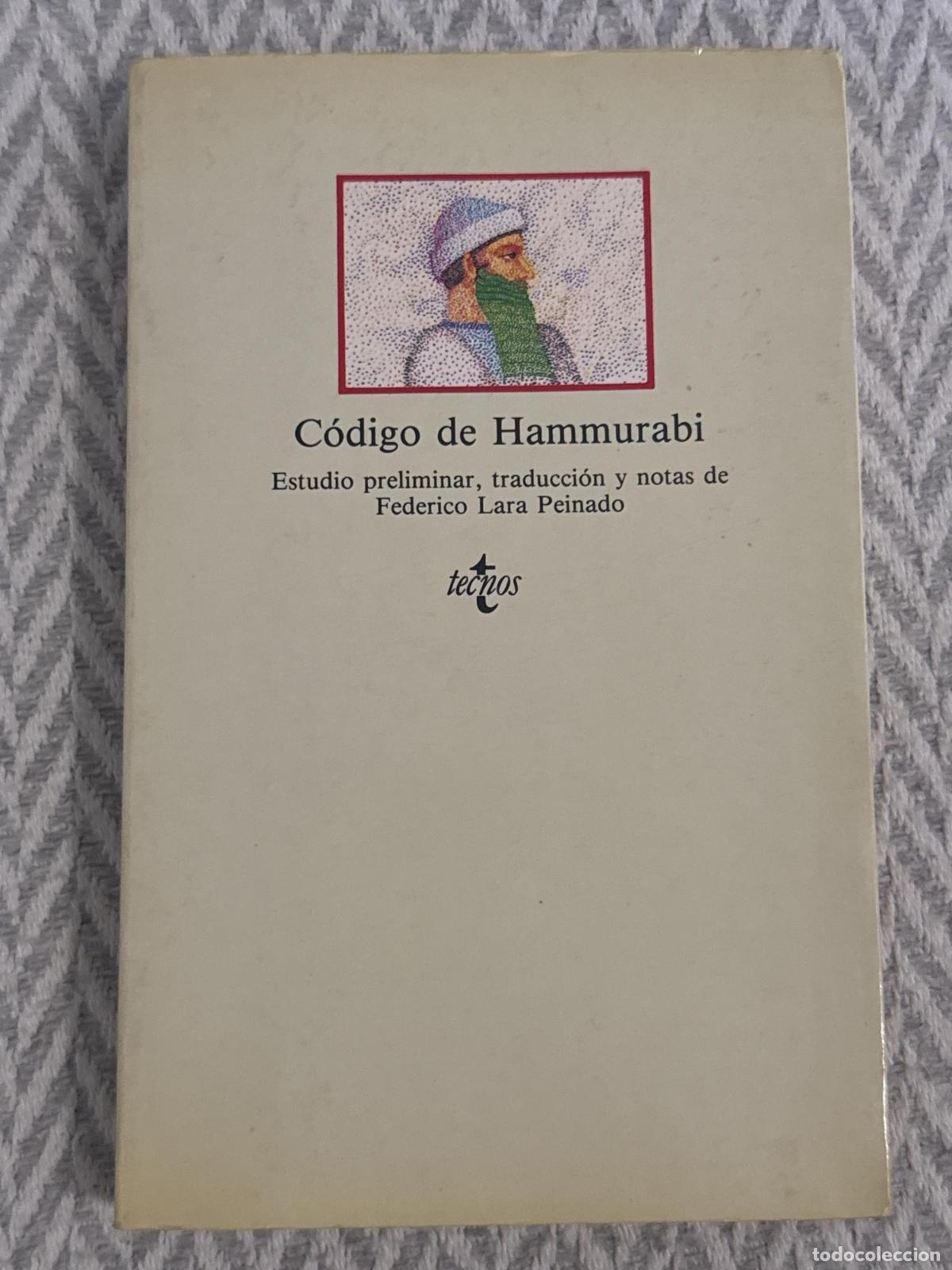 Libros: C&oacute;digo de Hammurabi - Hammurabi, Federico Lara Peinado