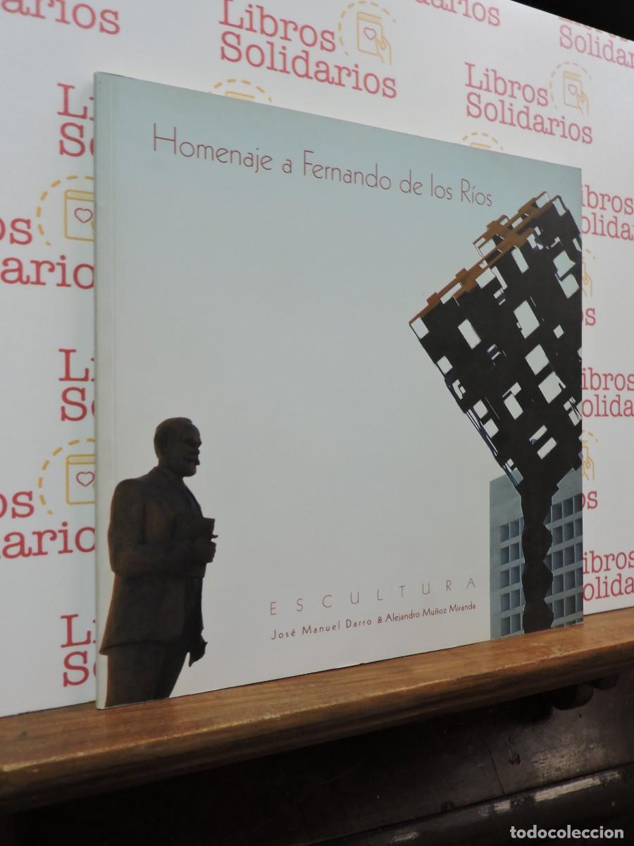 Libros: Homenaje a Fernando de los R&iacute;os. Jos&eacute; Manuel Darro y Alejandro Mu&ntilde;oz Miranda. Granada, 2005