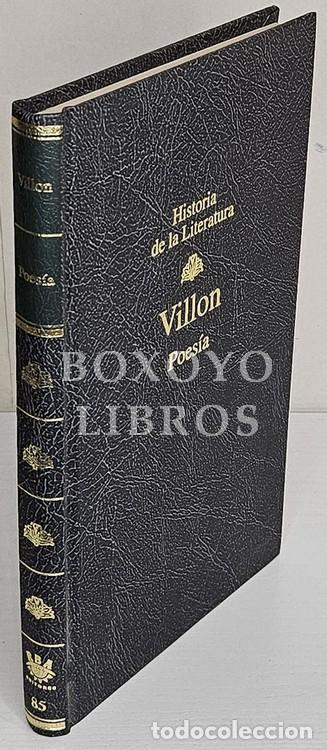 Libros: VILLON, Fran&ccedil;ois. Poes&iacute;a. Traducci&oacute;n de Carlos Alvar