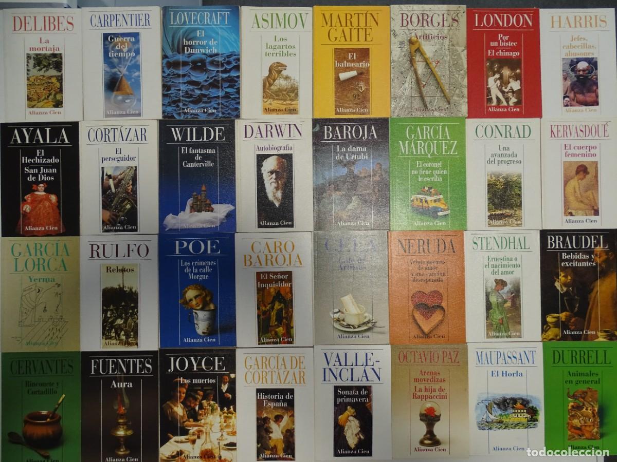 Libros: Alianza Cien. Completa (101 vol&uacute;menes, inclu&iacute;do el &iacute;ndice)
