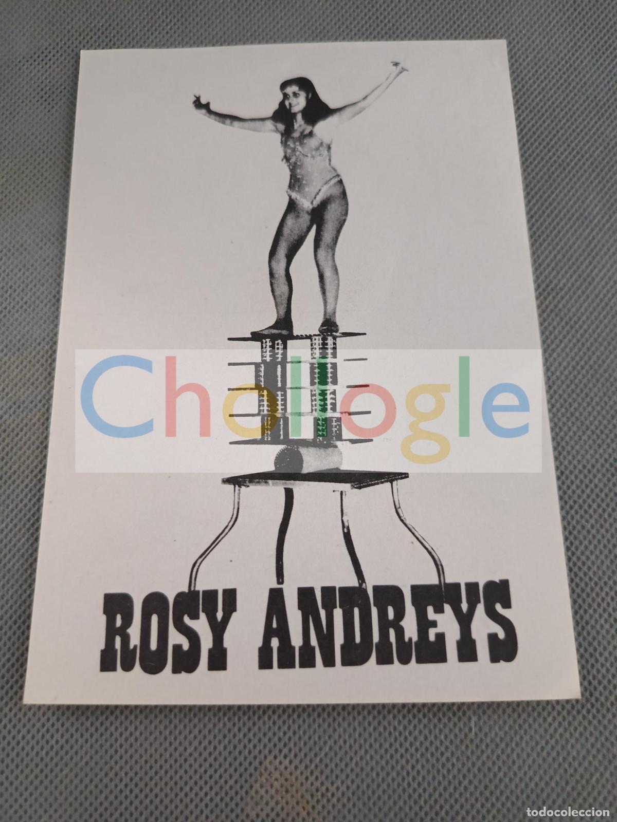 Libros: Postal Rosy Andreys circ circo rulo