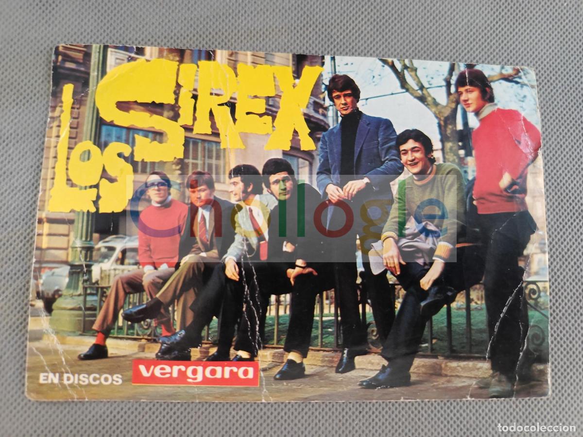 Libros: Postal LOS SIREX con SIETE COMPONENTES