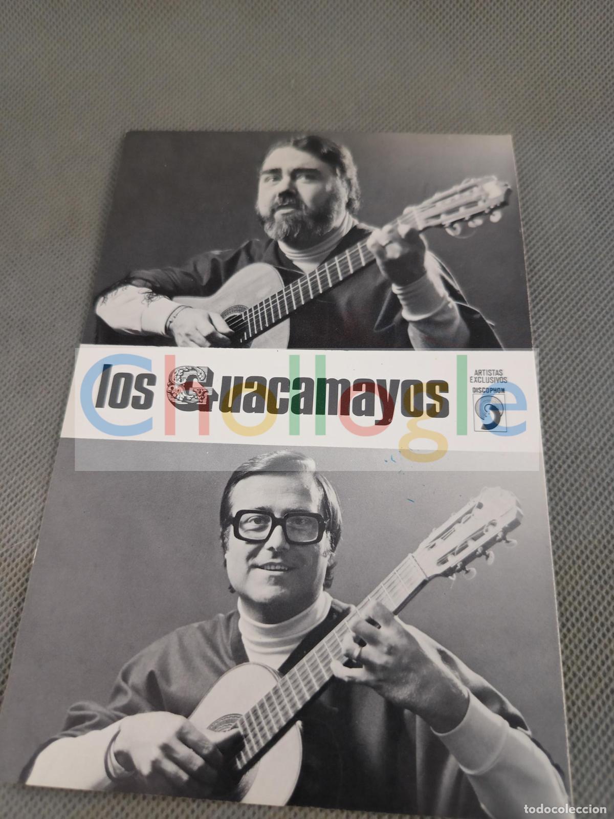 Libros: Postal Los Guacamayos a&ntilde;os 80