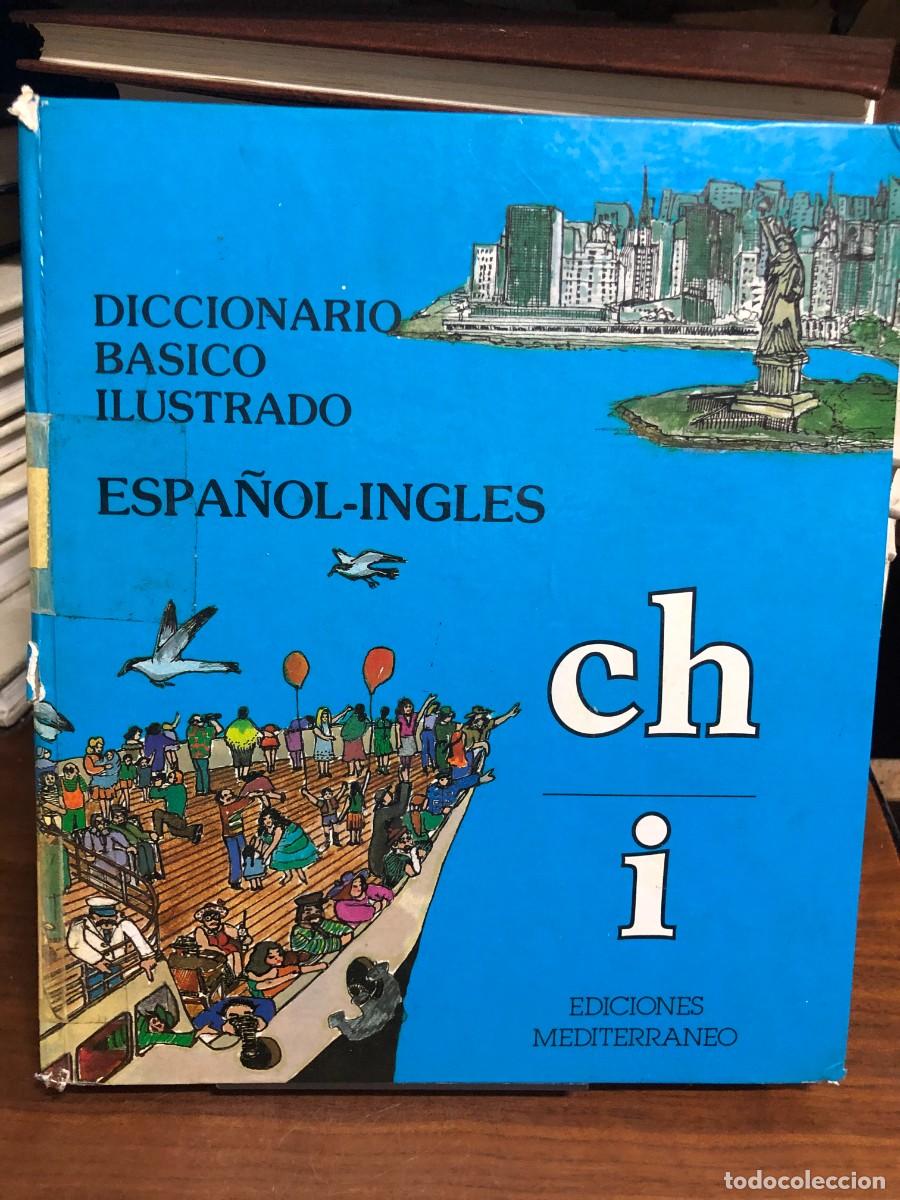 Libros: Diccionario B&aacute;sico Ilustrado Espa&ntilde;ol-Ingl&eacute;s (ch-i) Ediciones Mediterr&aacute;neo