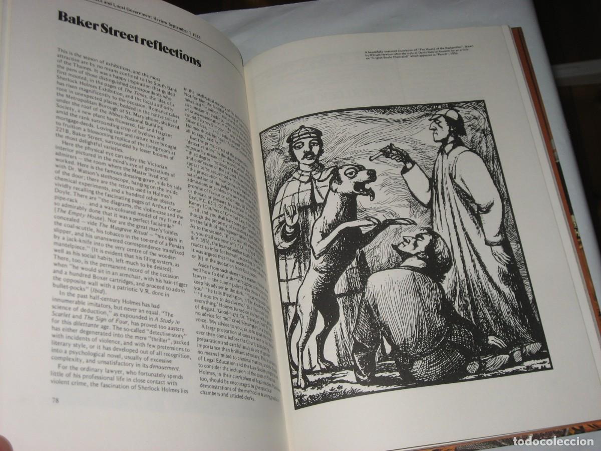 Libros: THE SHERLOCK HOLMES Scrapbook - Edited by Peter Haining - Foto 2