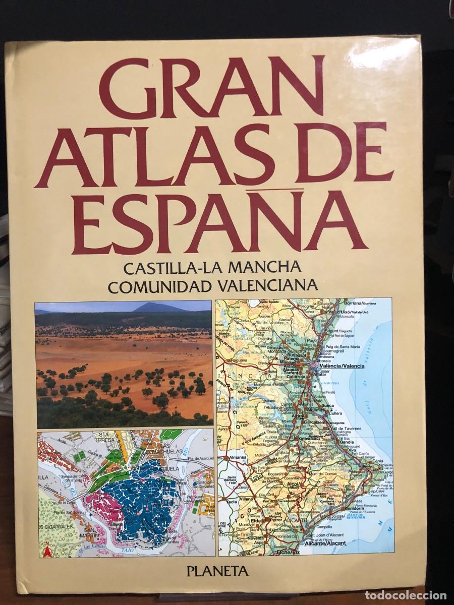 Libros: Gran Atlas de Espa&ntilde;a: Castilla-La Mancha / Comunidad Valenciana Editorial Planeta