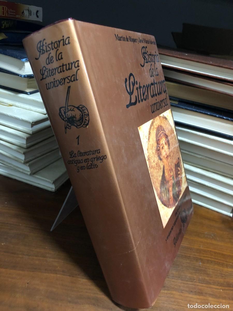 Libros: Historia de la Literatura Universal (Tomo 1: La literatura antigua en griego y en lat&iacute;n) Mart&iacute;n de R
