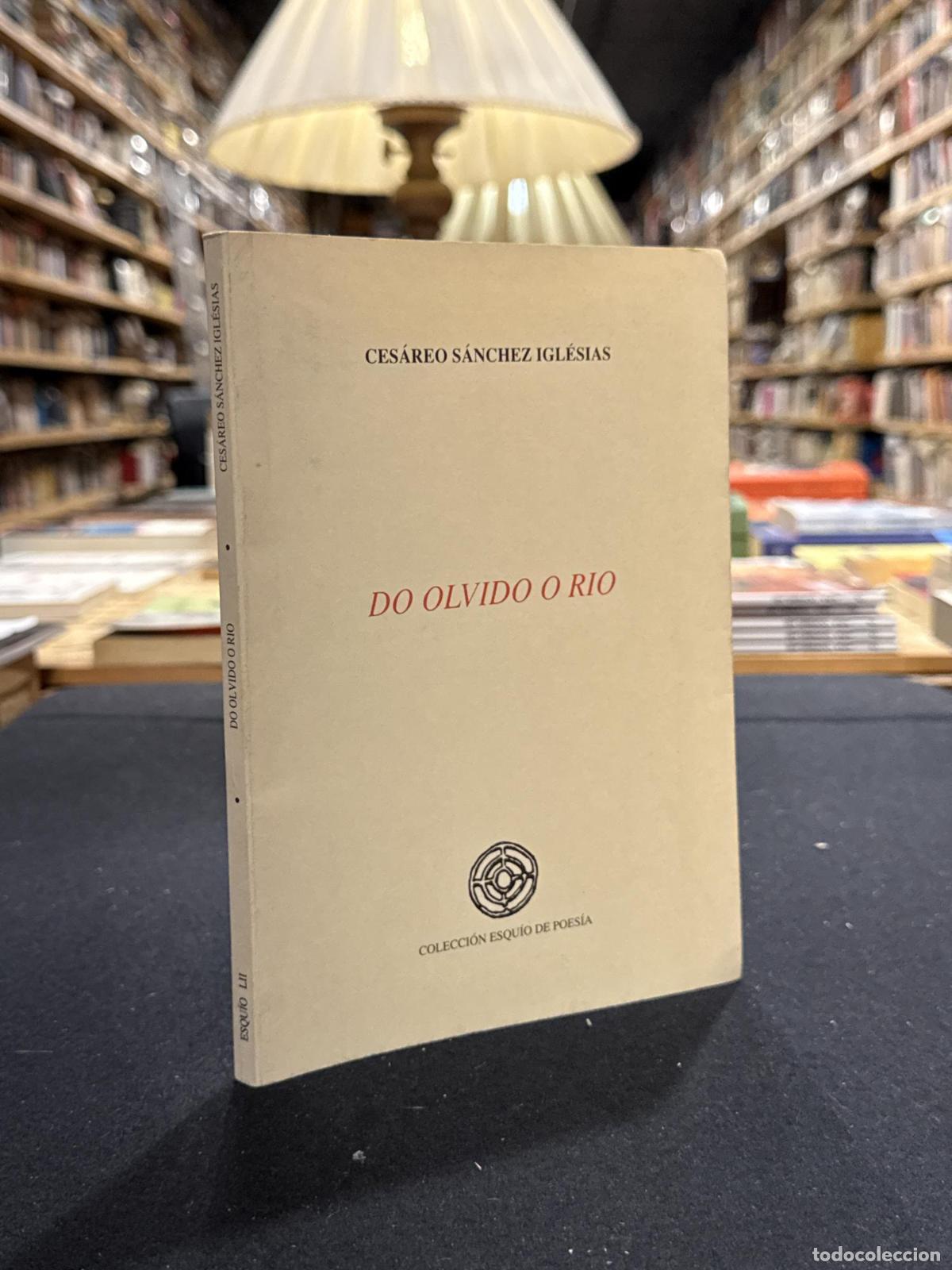Libri di seconda mano: Do olvido o rio (asinado) - C&eacute;sareo S&aacute;nchez Iglesias