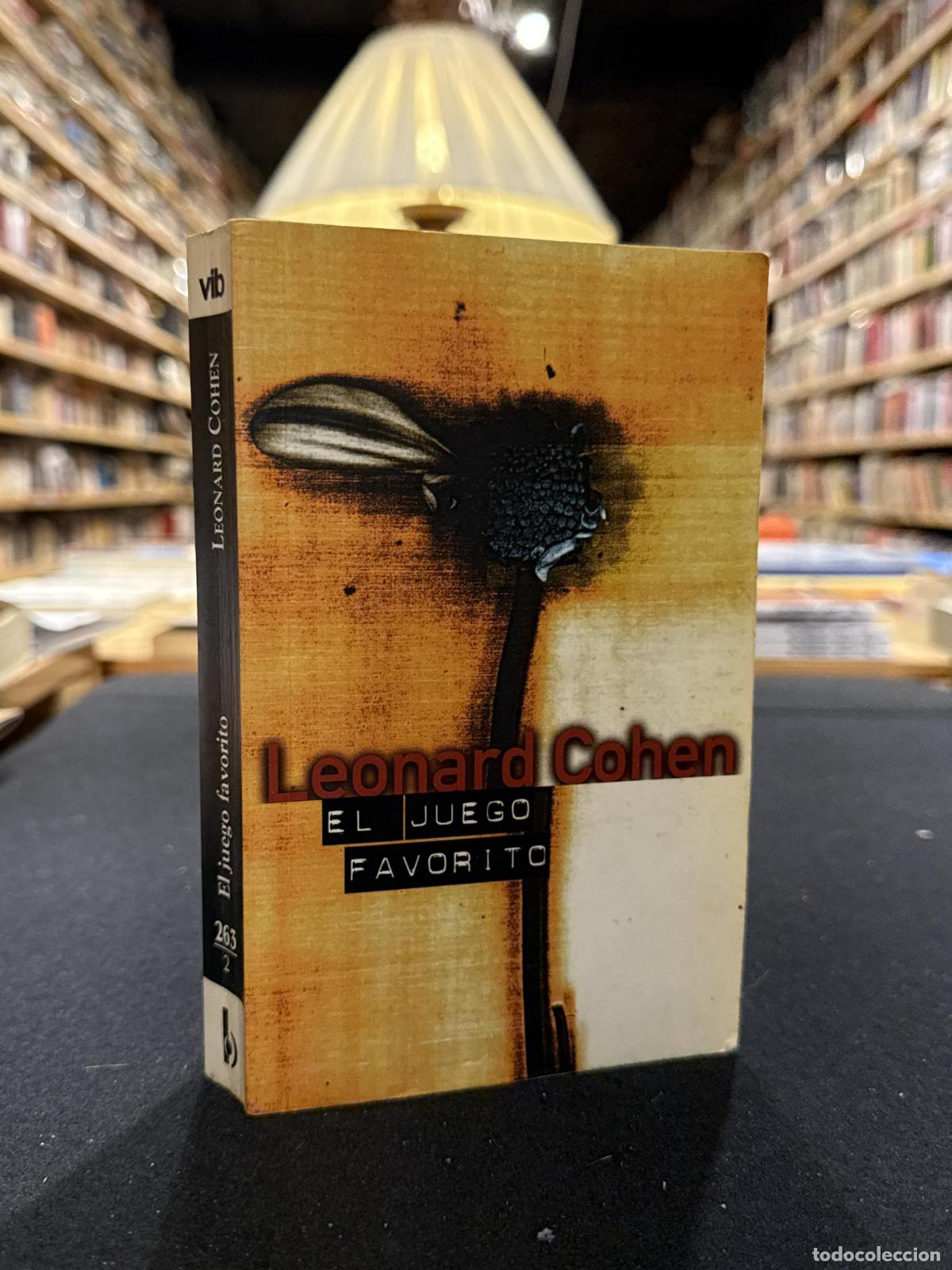 Libros: El juego favorito - Leonard Cohen