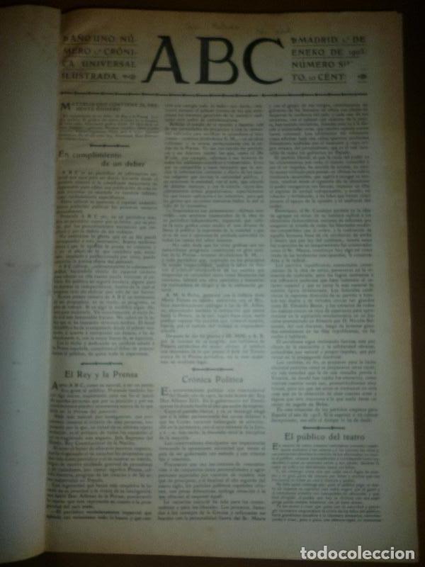 Livros em segunda m&atilde;o: ABC. Cr&oacute;nica Universal Ilustrada / (a partir del 26) Cr&oacute;nica Bisemanal Ilustrada. A&ntilde;o Uno. N&uacute;mero 1