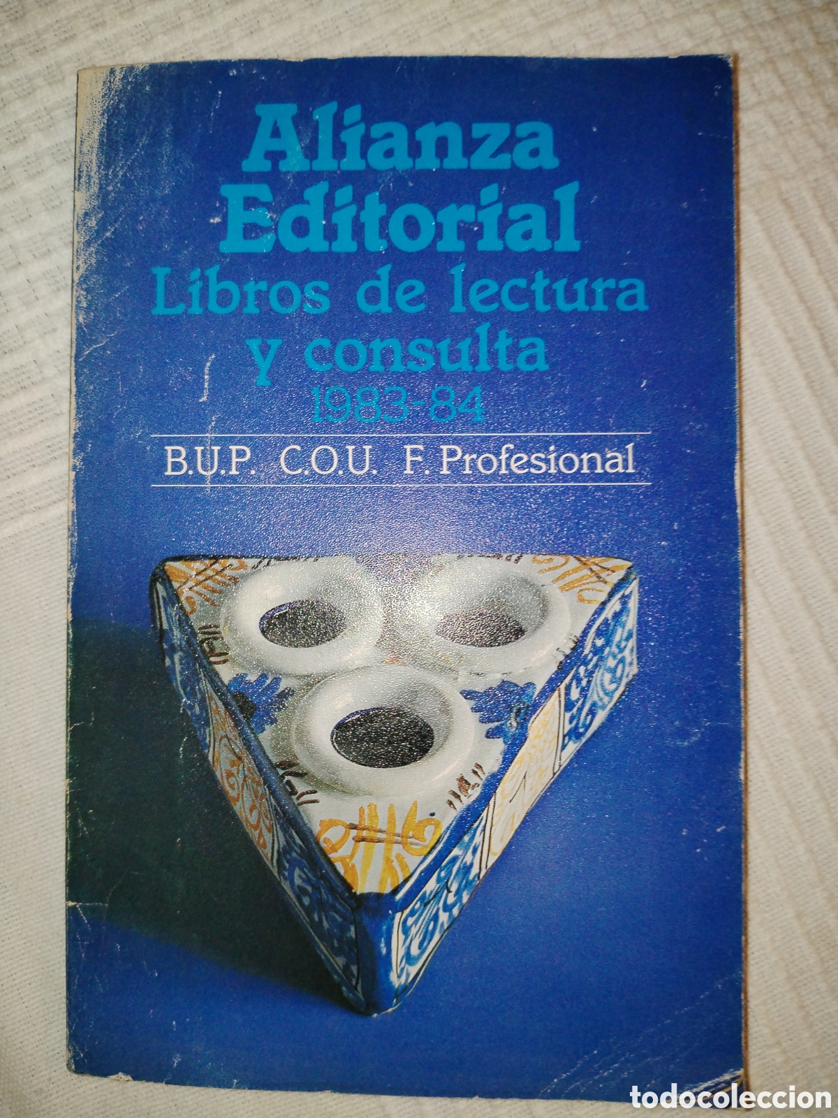 Libros: Alianza editorial. Libros de lectura y consulta. BUP COU FP. 1983-84