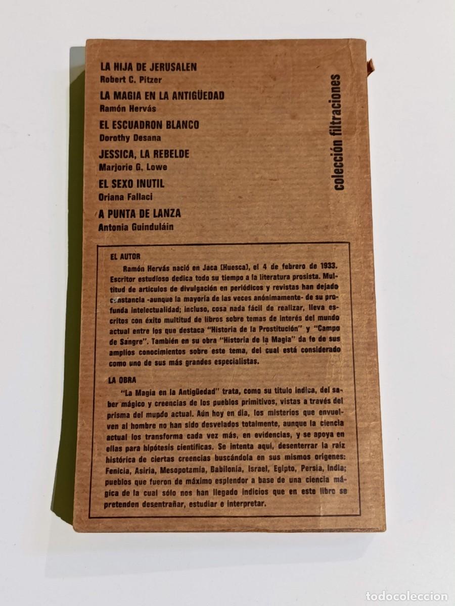 Libros: La magia en la antig&uuml;edad Ram&oacute;n Hervas - Foto 4