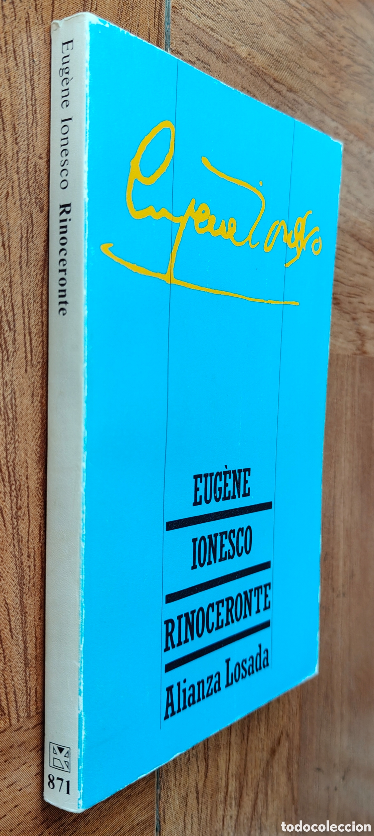 Libros: Rinoceronte � Alianza - Eug&eacute;ne Ionesco