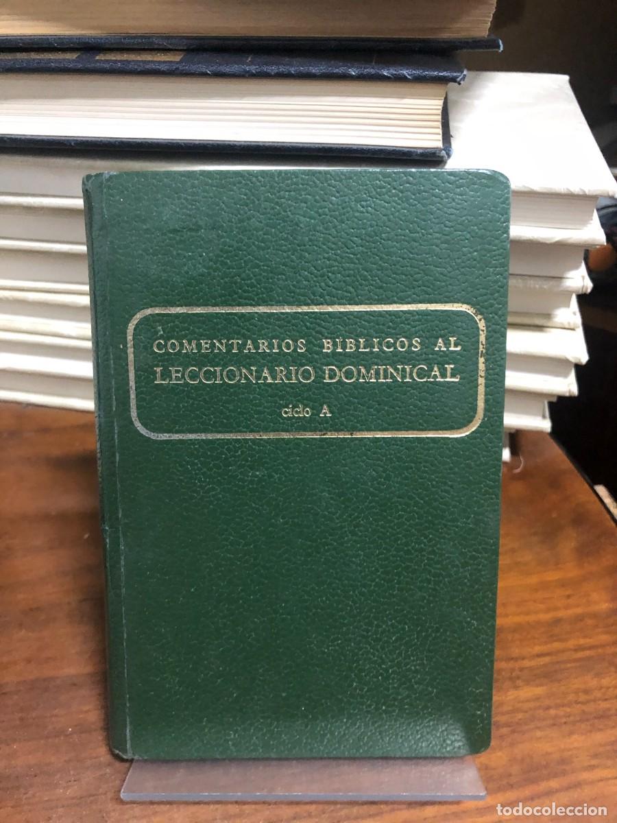 Libros: Comentarios b&iacute;blicos al leccionario dominical (Ciclo A)