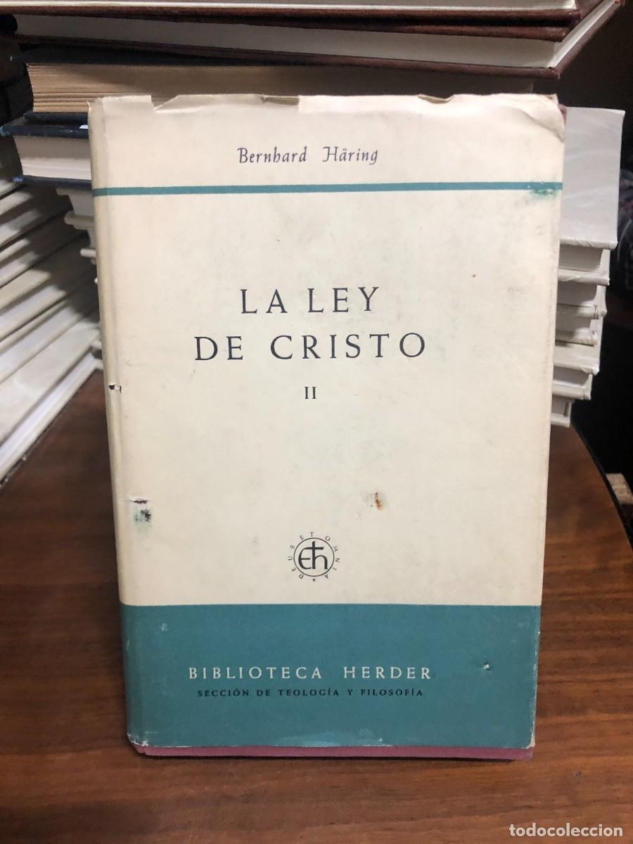 Libros: La ley de Cristo II Bernhard H&auml;ring - Foto 1