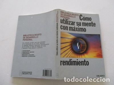 Livres: C&oacute;mo utilizar su mente con m&aacute;ximo rendimiento- 9788423406463