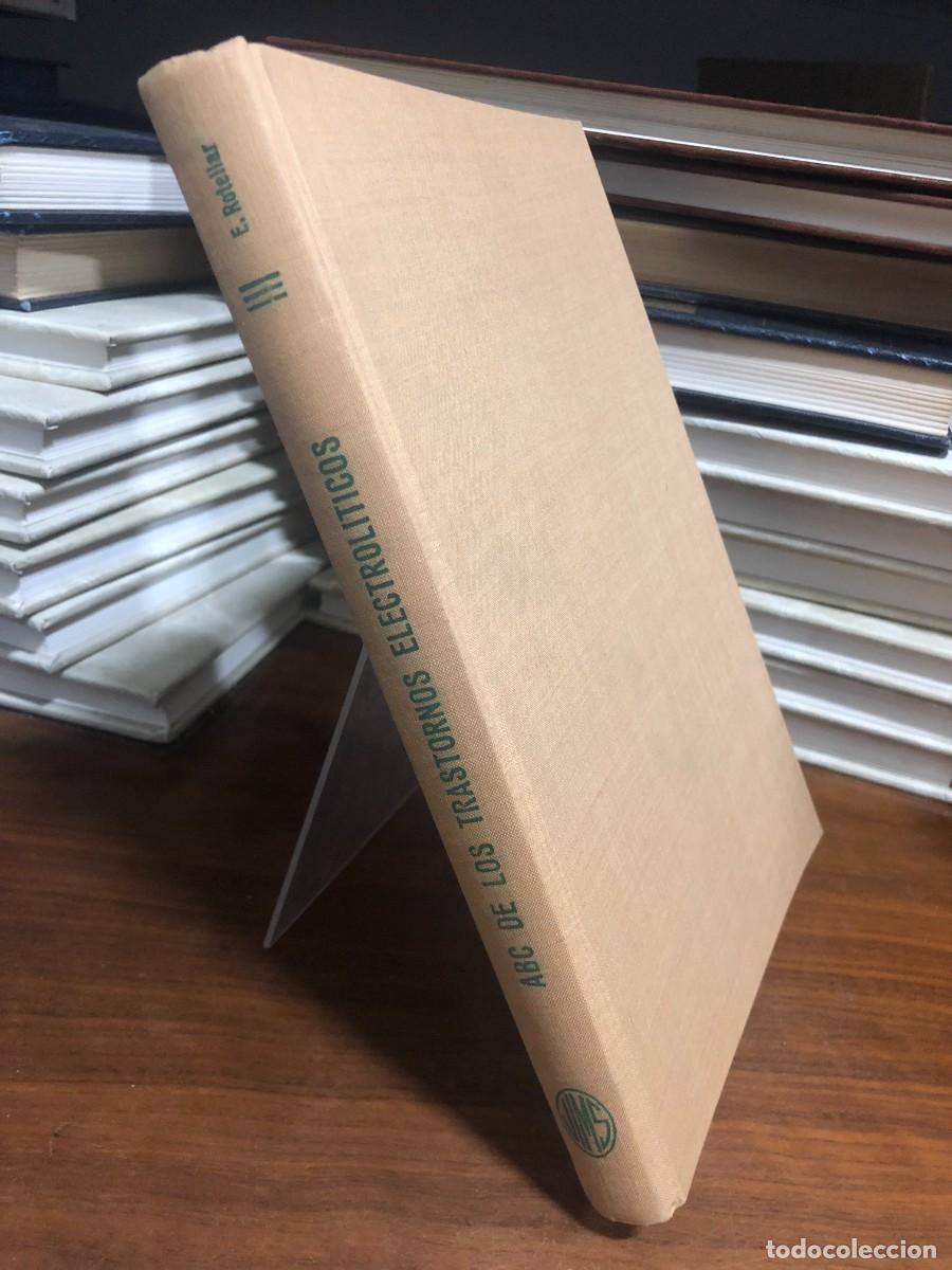 Libros: Abc de los trastornos electrol&iacute;ticos Dr. E. Rotellar (Editorial Jims, 1967)