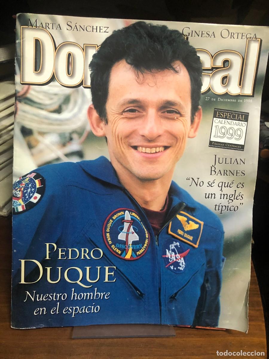 Libros: Revista Dominical (Pedro Duque) Edici&oacute;n del 27 de diciembre de 1998, &rdquo;Nuestro hombre en el espacio&rdquo;