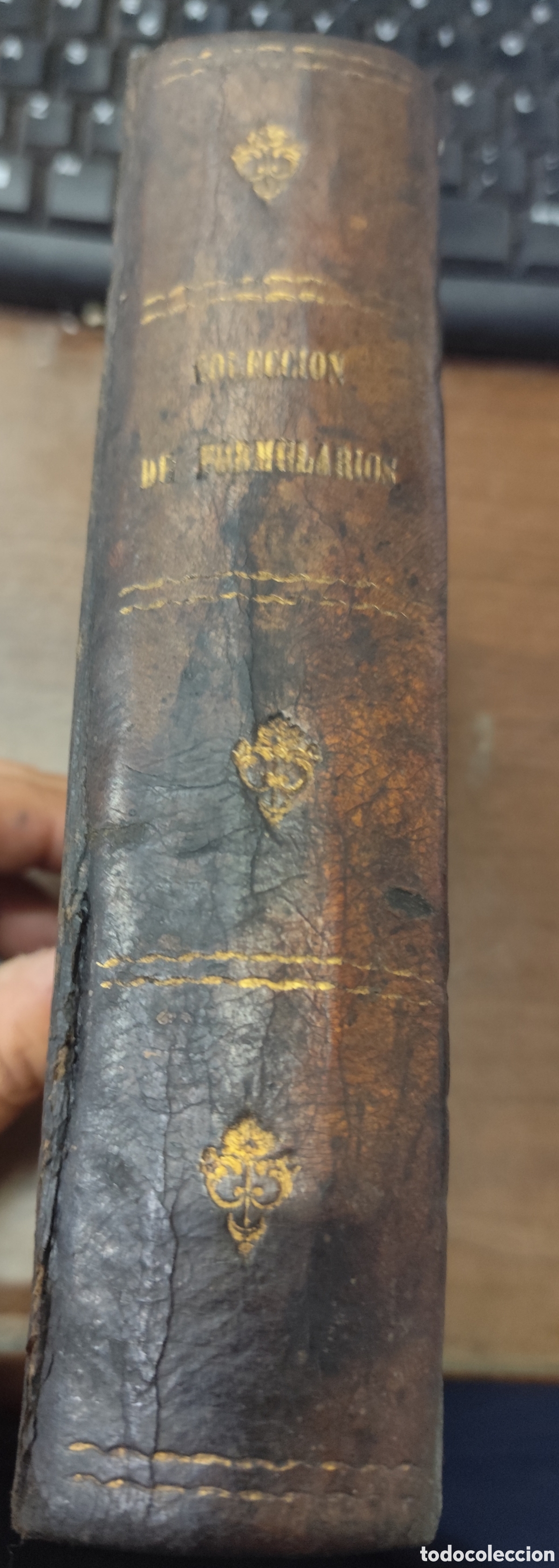 Libros: COLECCION DE FORMULARIOS DE ESCRITURAS. A&ntilde;o 1871 - COLEGIO DE NOTARIOS DE VALENCIA