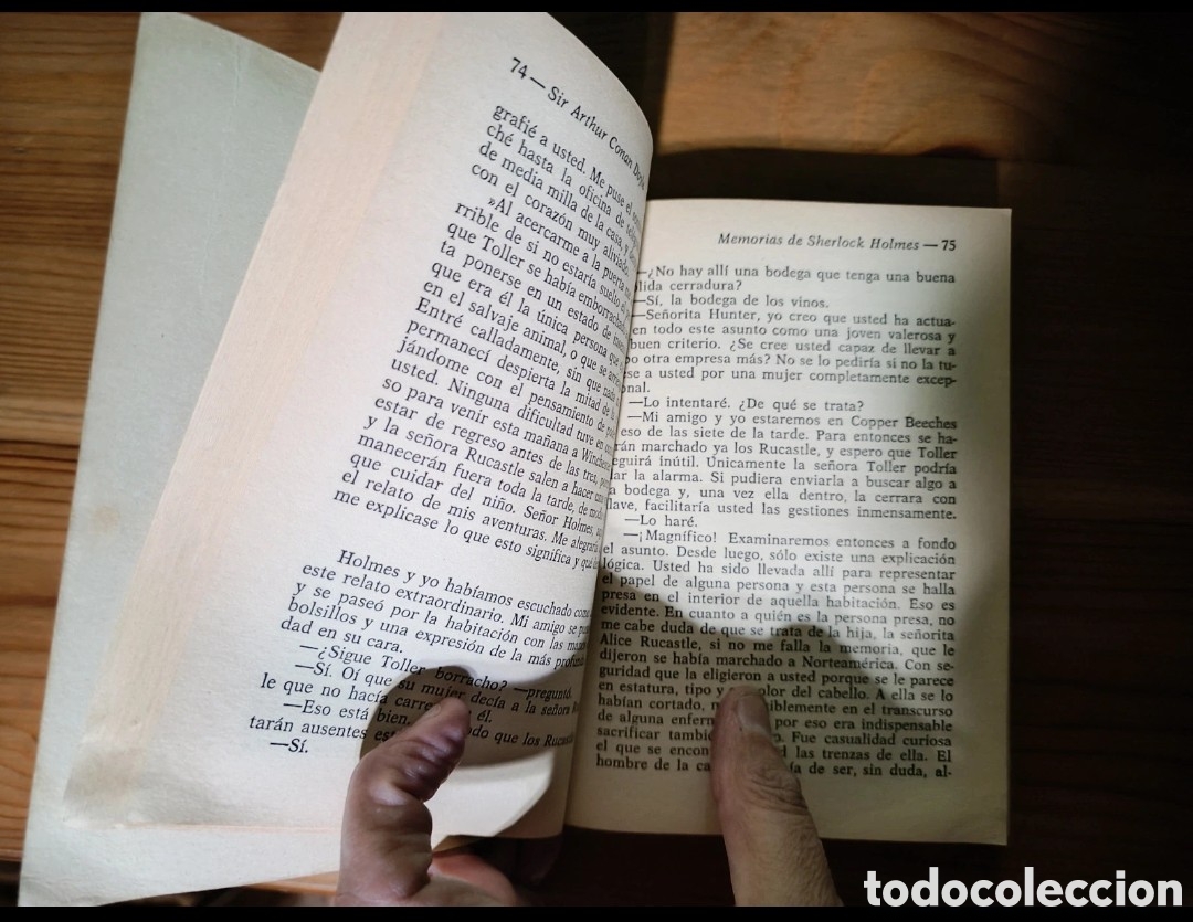 Libros: Memorias de Sherlock Holmes - Foto 3