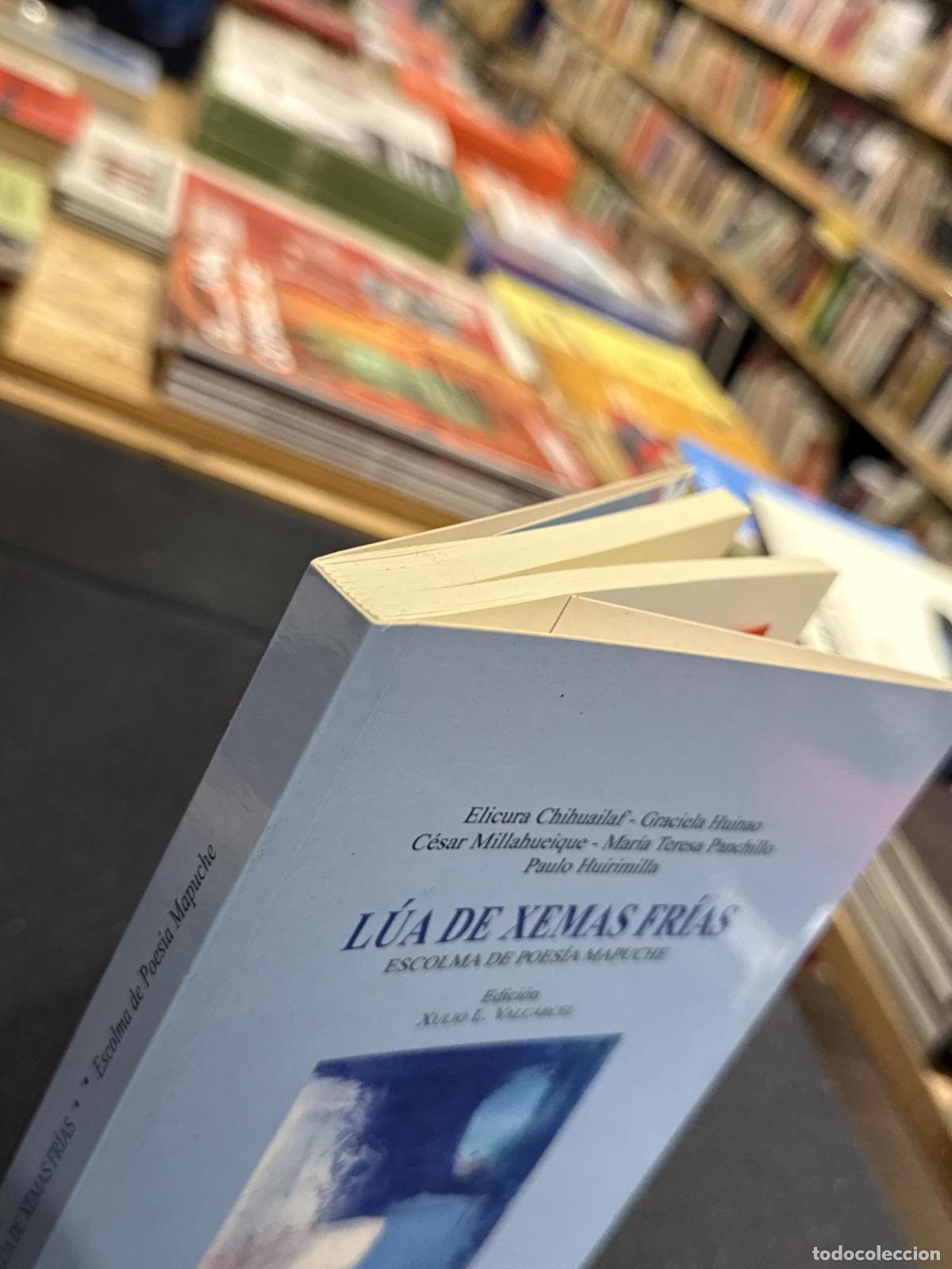 Livros em segunda m&atilde;o: L&uacute;a de xemas fr&iacute;as. Escolma poes&iacute;a mapuche - VVAA