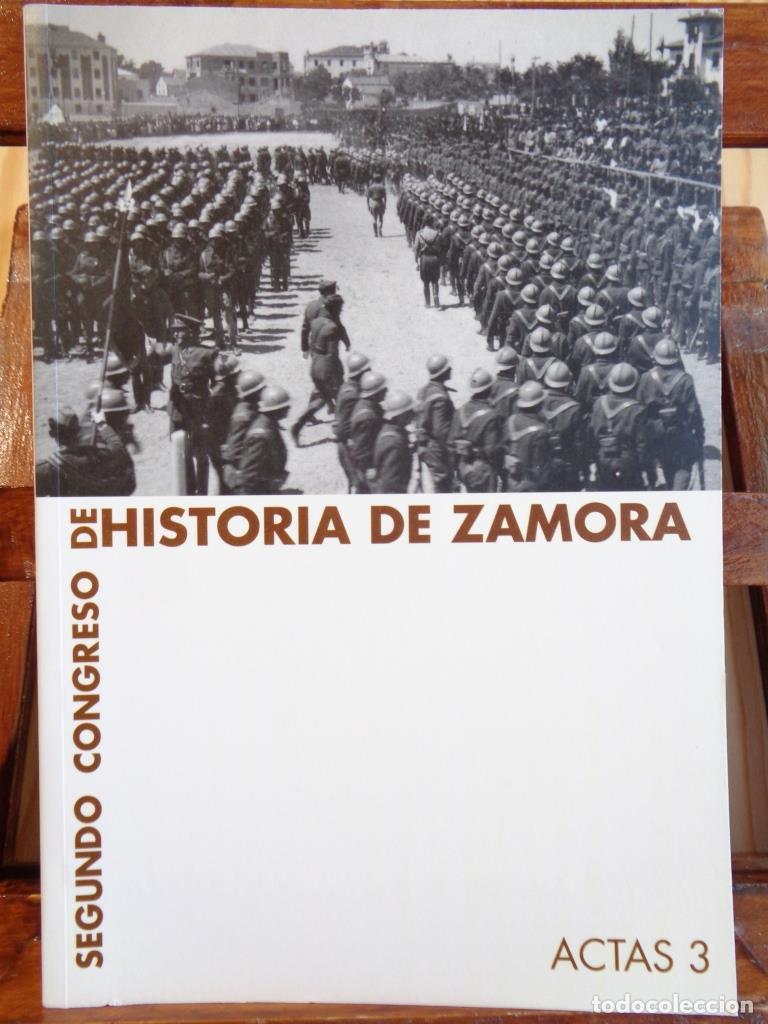 Livros em segunda m&atilde;o: SEGUNDO CONGRESO DE HISTORIA DE ZAMORA. Actas 3. - VARIOS AUTORES