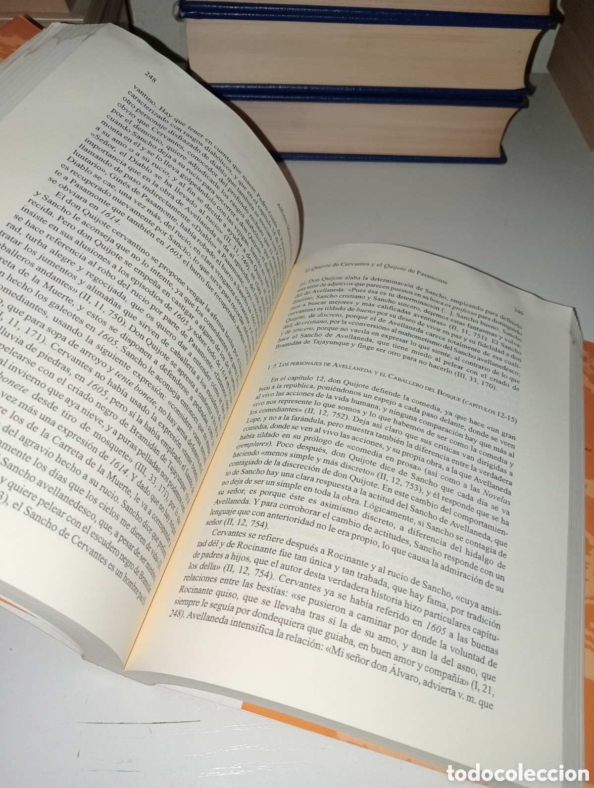 Libros: El Quijote de Cervantes y el Quijote de Pasamonte - Foto 8