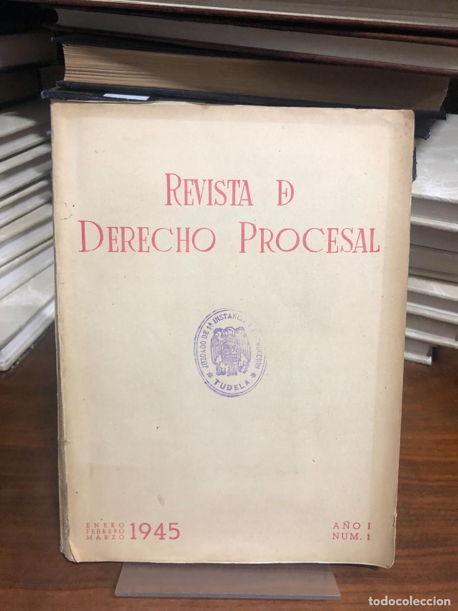 Libros: Revista de Derecho Procesal (A&ntilde;o I, N&uacute;m. 1) Enero-Febrero-Marzo 1945