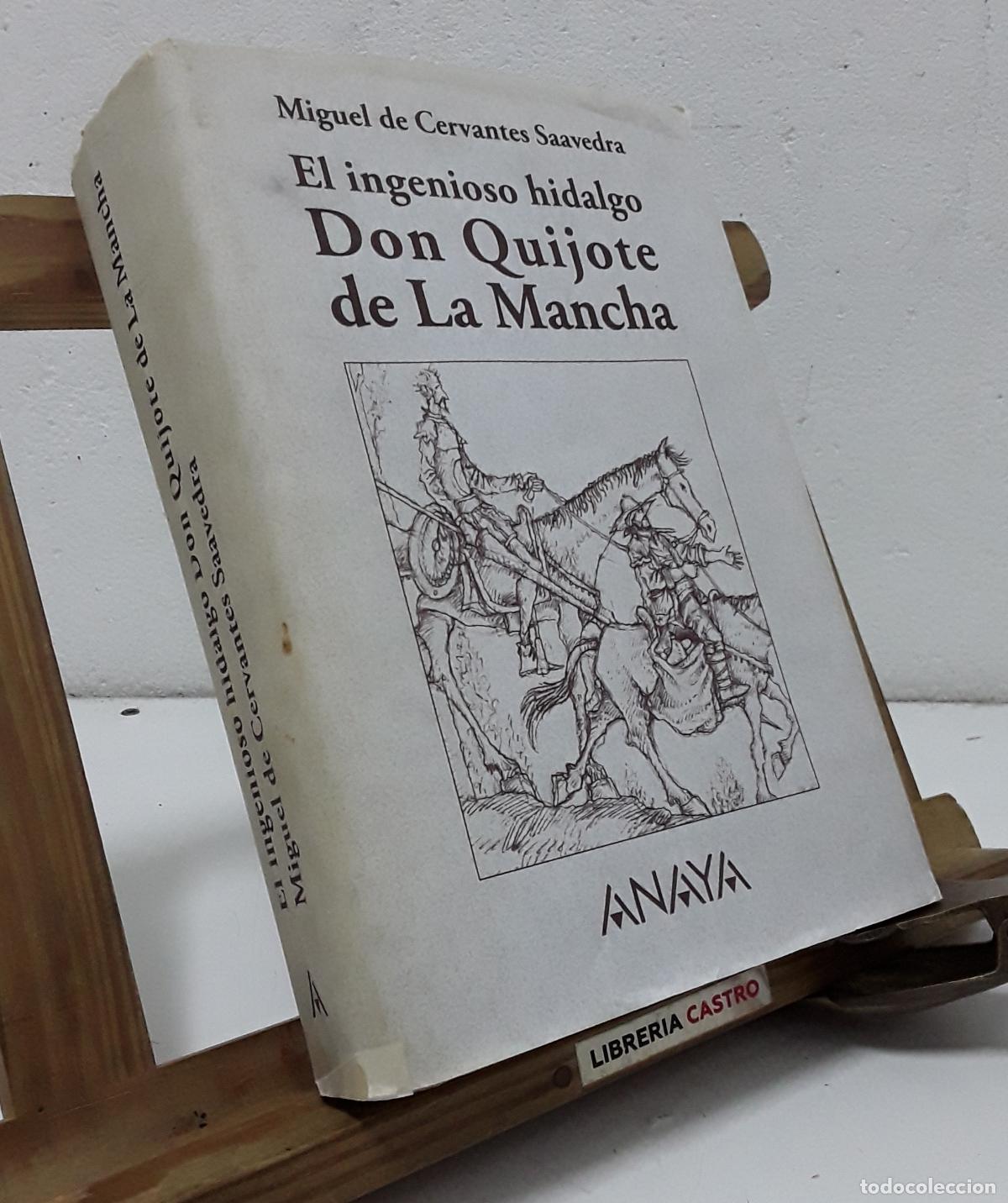 books: El ingenioso hidalgo Don Quijote de la Mancha - Miguel de Cervantes Saavedra.