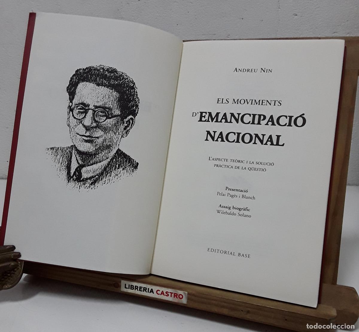 Libros: Els moviments demancipaci&oacute; nacional. Andreu Nin - Andreu Nin. - Foto 2