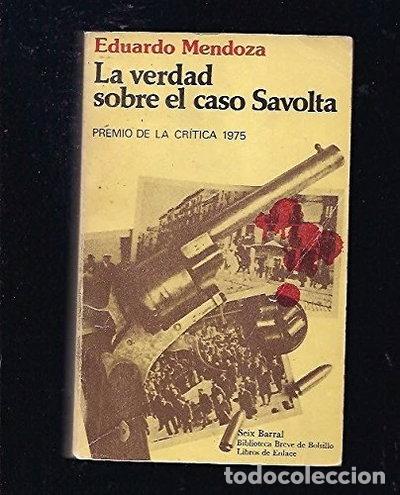 Libros: La verdad sobre el caso Savolta- 9788432227417