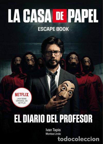 Libros: La casa de papel. Escape book: El diario del Profesor- 9788417858384