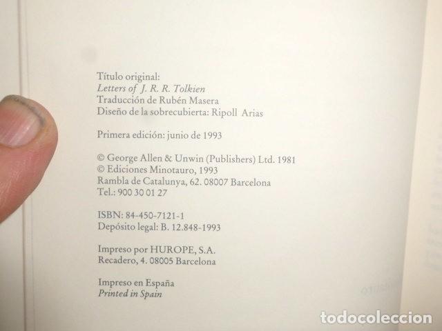 Libros: J.R.R. TOLKIEN CARTAS 1&ordf; EDICION - Foto 5