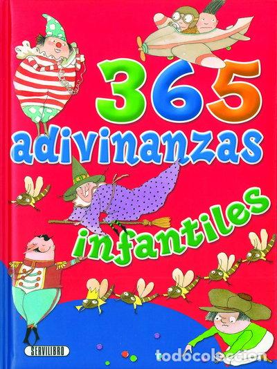 Libros: 365 adivinanzas infantiles- 9788479717513