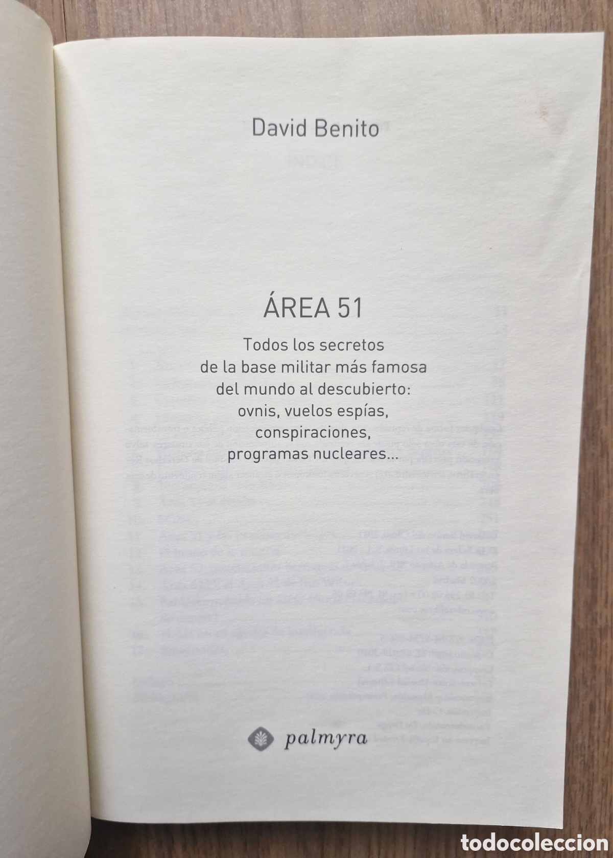 Libros: &Aacute;REA 51 - David Benito - Foto 3