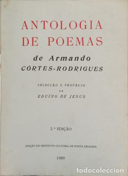 Livres: C&Ocirc;RTES-RODRIGUES. (Armando C&eacute;sar) - ANTOLOGIA DE POEMAS. [2.&ordf; EDI&Ccedil;&Atilde;O]